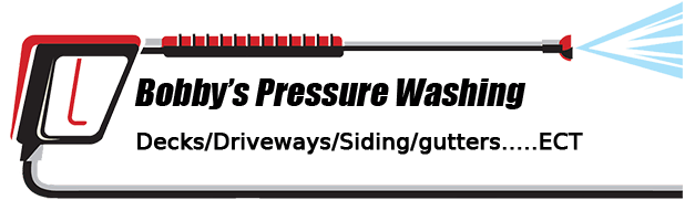 Bobby's Pressure Washing Logo